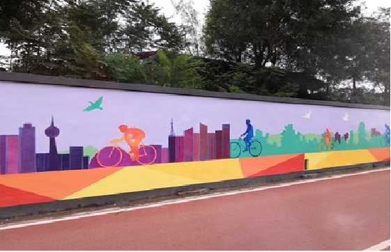 三江墙体彩绘-围墙