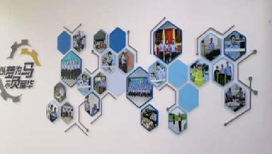 三江文化墙最常见的做法。