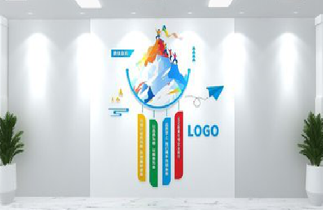 三江公司企业形象墙的工艺材料有哪些？