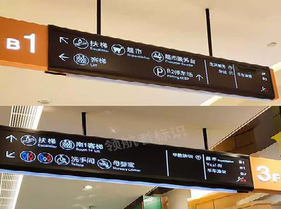 三江如何通过商场标识牌引导客流分布?
